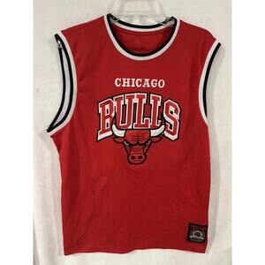 NBA Basketball Chicago Bulls Eastern Conference Champion Jersey Size L See Desc